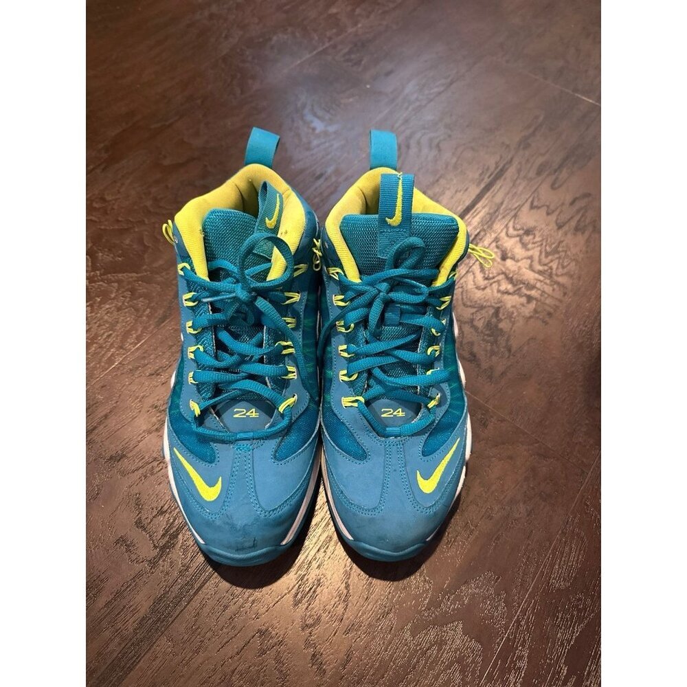 Nike Air Max 360 Diamond Griff Griffey 580398-400 Men Sz 9 Volt Turquoise White‎